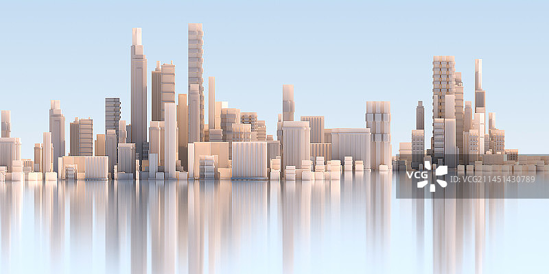 3D都市建筑图片素材
