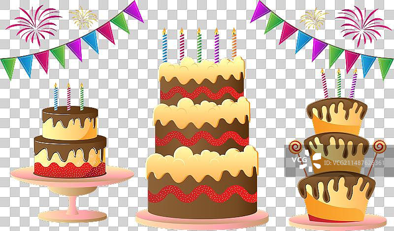 庆祝生日蛋糕图片素材