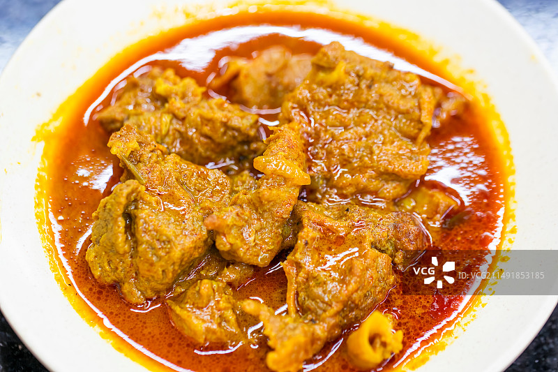 印度美食之咖喱羊肉（玛莎拉羊肉）图片素材
