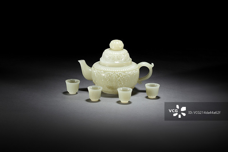茶壶与茶杯图片素材