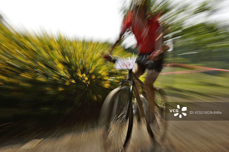 自行车越野赛图片素材