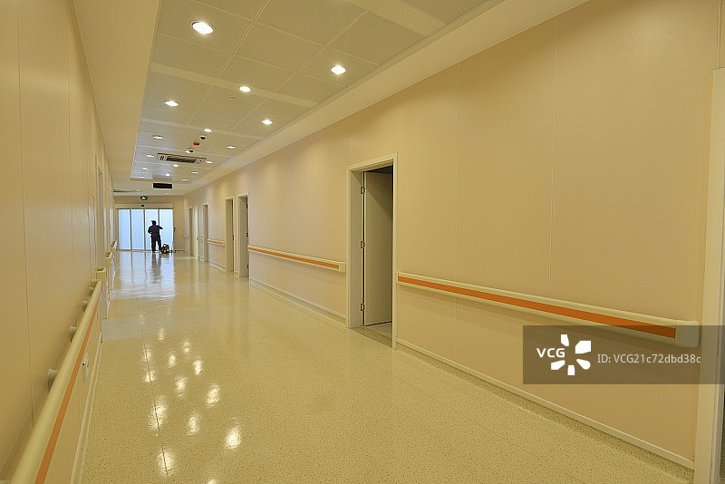 医院病房走廊图片素材