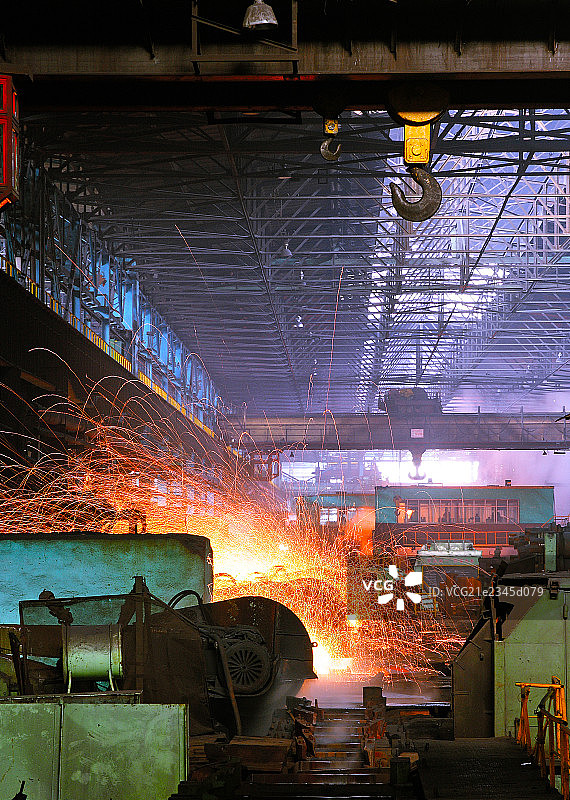 工业钢厂图片素材