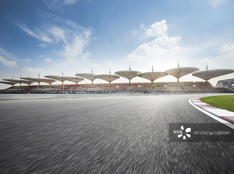 上海F1国际赛车场图片素材