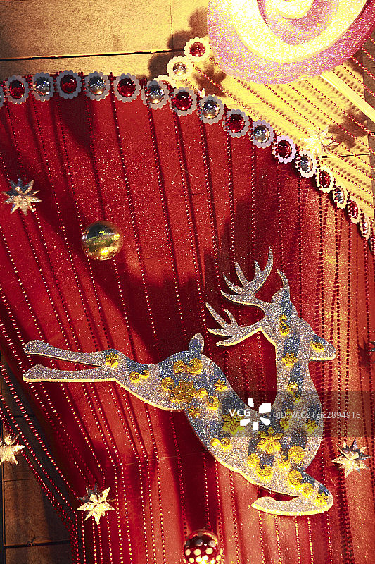 圣诞街头装饰图片素材