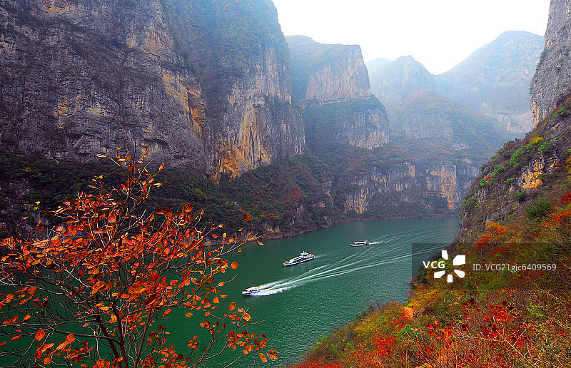 长江三峡自然保护区风光图片素材