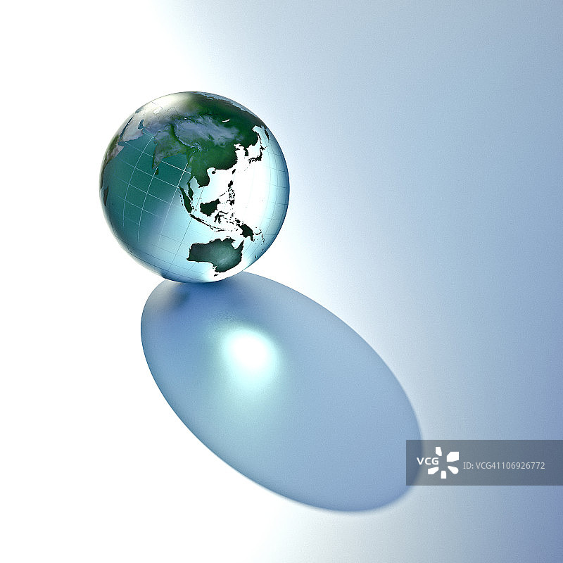 玻璃地球全球图片素材