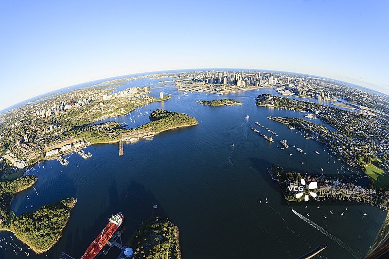 悉尼全景图片素材