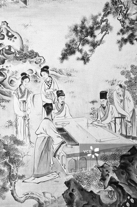 中国古代绘画图片素材