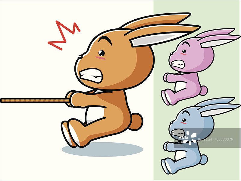 兔子卡通图片素材