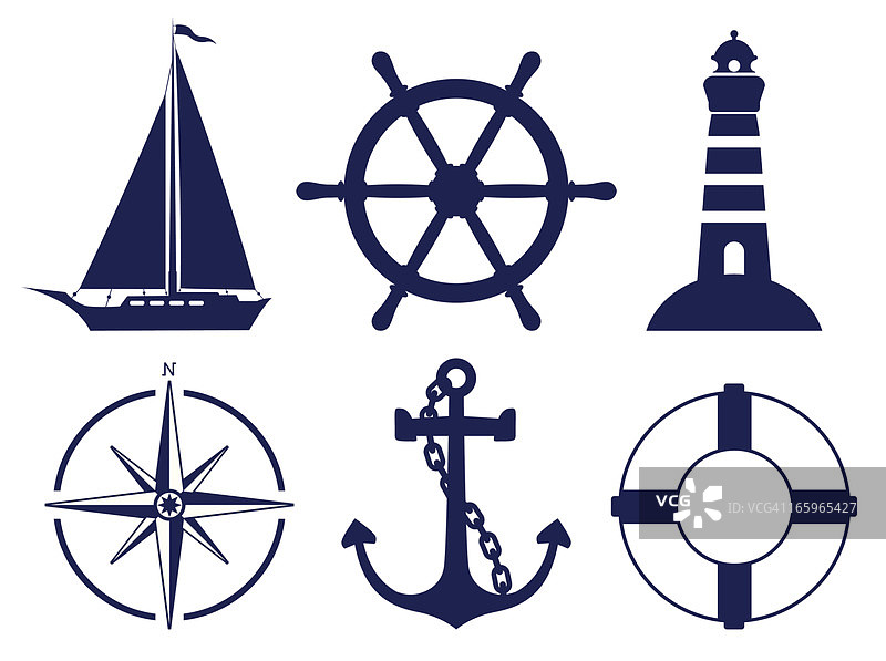 帆船象征图片素材
