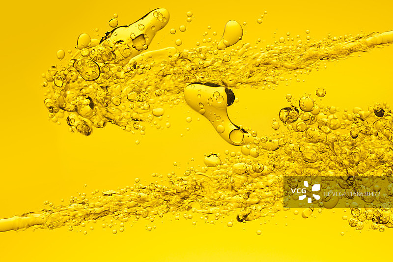 黄色油水背景图片素材