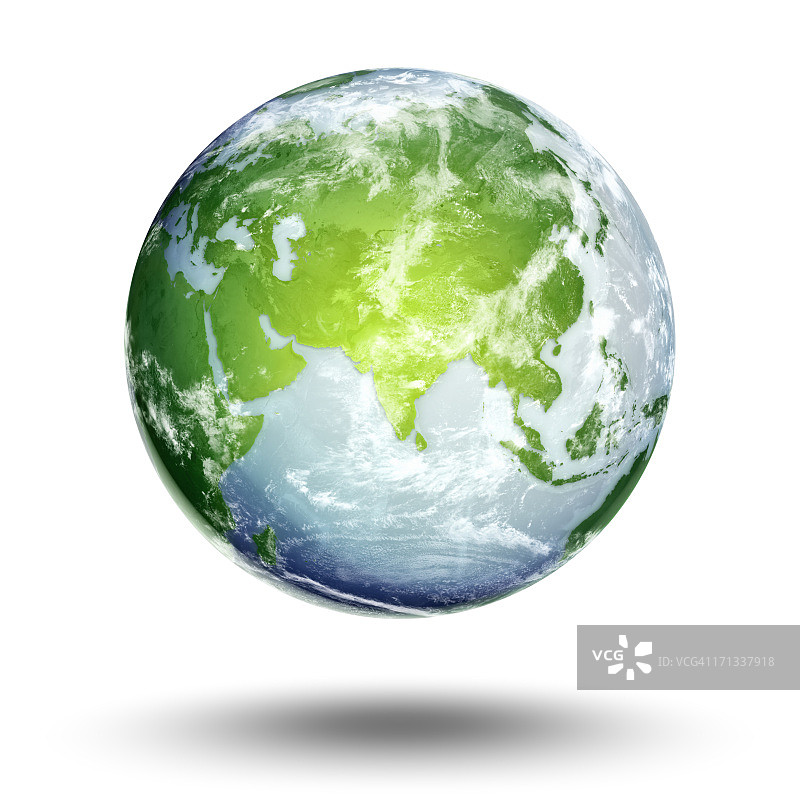 地球-东半球图片素材