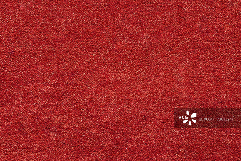 一张干净明亮的红地毯的特写照片图片素材