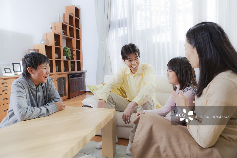 日本家庭在家居室内客厅赫兹图片素材