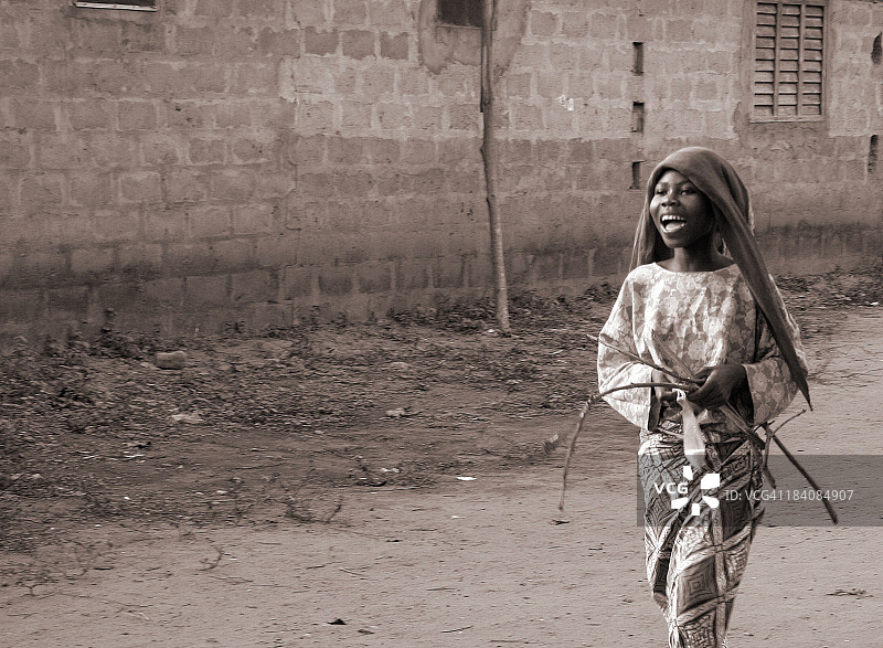 非洲女孩图片素材