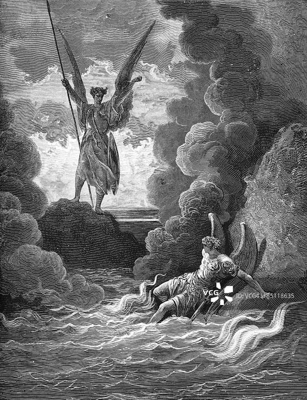 撒旦和堕落天使图片素材