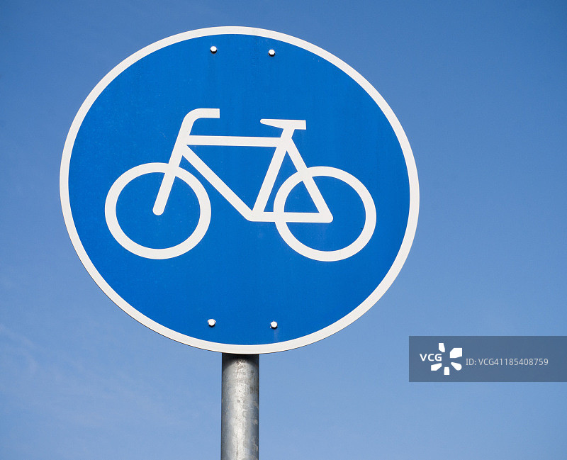 简单的自行车牌子图片素材