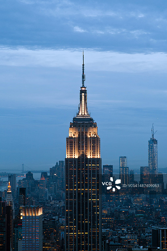 美国纽约曼哈顿大厦图片素材