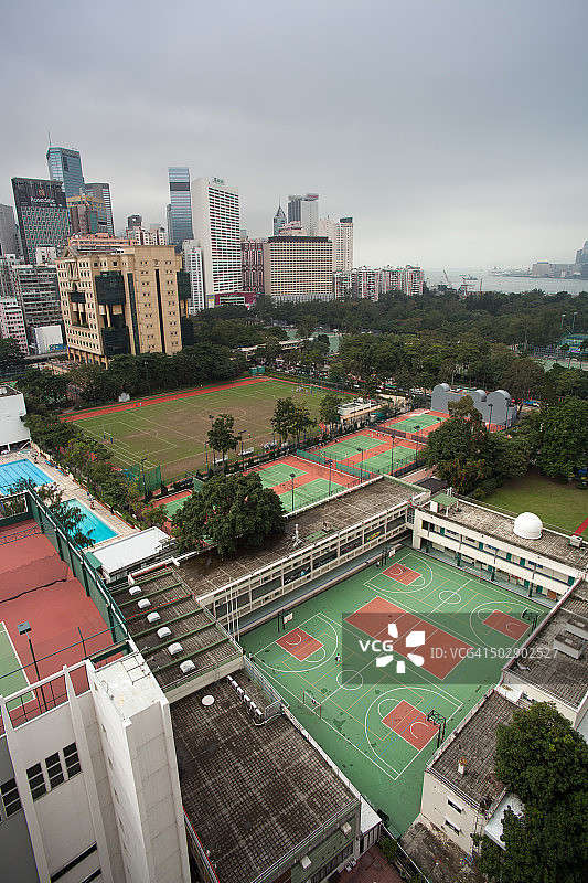 香港铜锣湾皇后学院图片素材