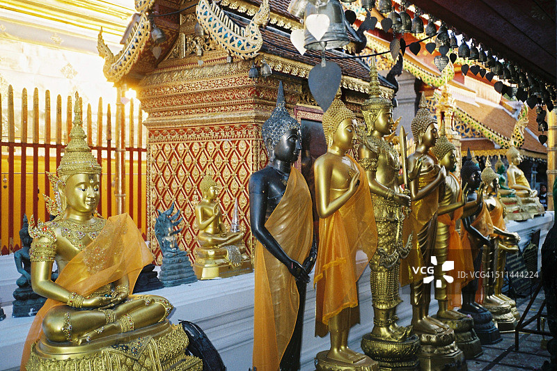 泰国清迈，素贴寺图片素材