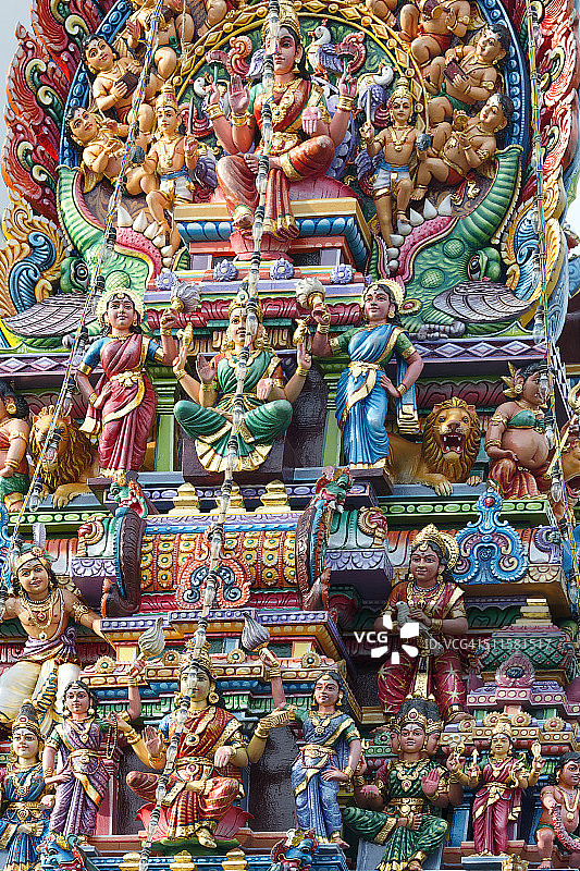 斯里兰卡Veeramakaliamman寺庙图片素材