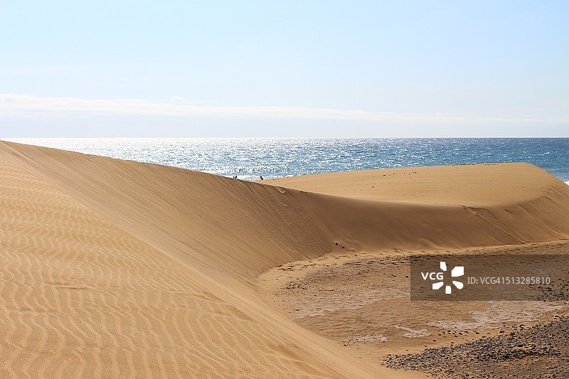 大加那利岛的Maspalomas沙丘图片素材