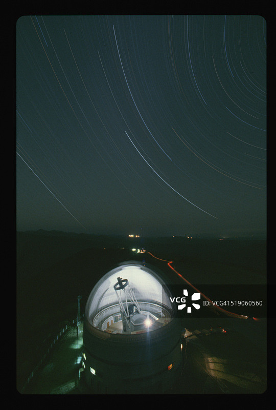 俄罗斯的Zelenchukskaya望远镜圆顶图片素材