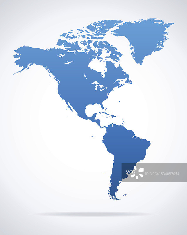 北美和南美地图图片素材