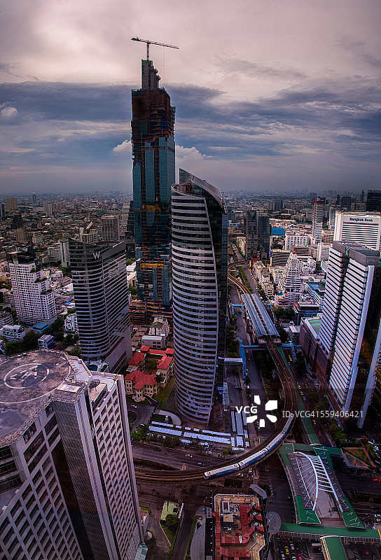 曼谷城市:泰国图片素材
