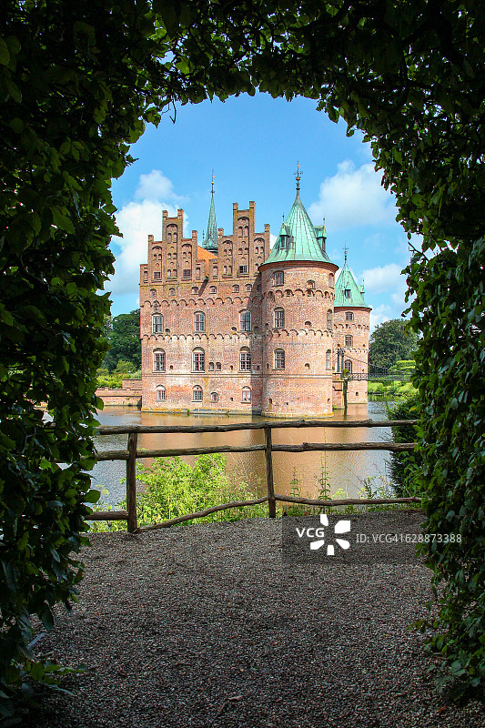 埃格斯科夫城堡——丹麦图片素材