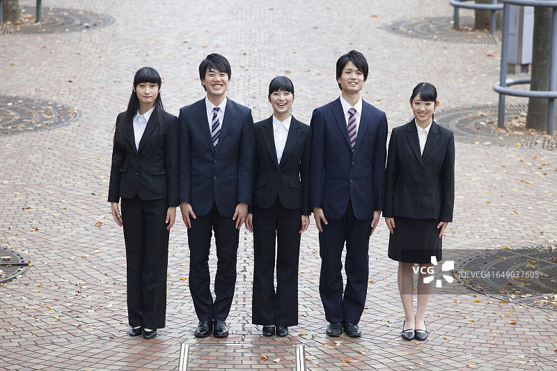 日本人结交了新的社会成员图片素材