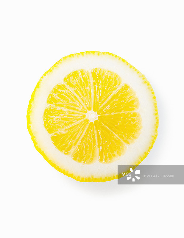 柠檬片，正面图片素材