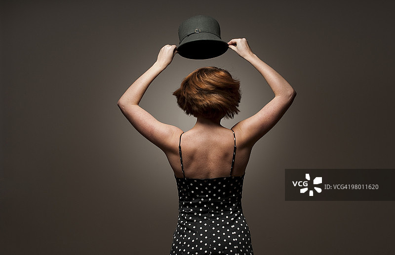 女性的帽子图片素材