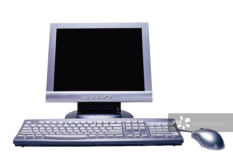 电脑显示器，键盘和鼠标图片素材
