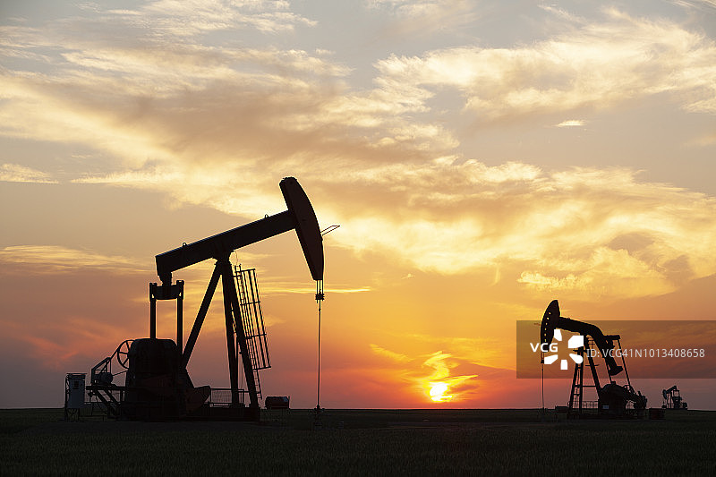 加拿大萨斯喀彻温省草原石油公司图片素材