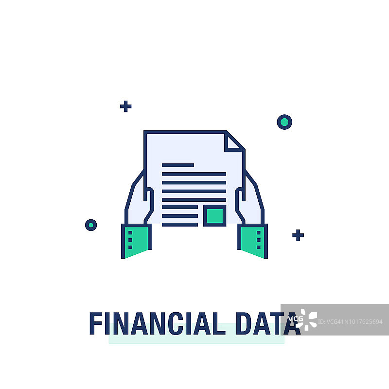 财务数据图标图片素材