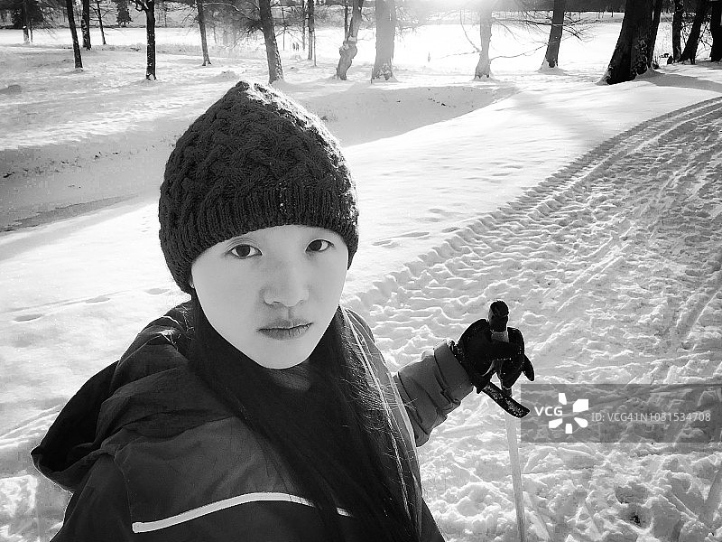 女子越野滑雪在奥斯陆图片素材