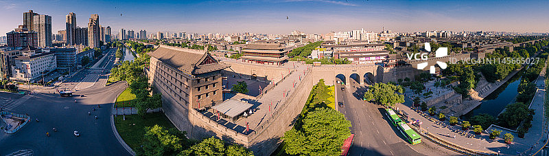 西安CITYWALL,中国图片素材