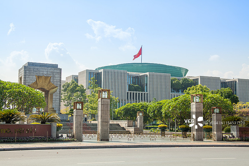 越南社会主义共和国国民大会。象征着和平、自由。图片素材