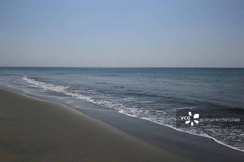 孟加拉国世界上最长的海滩图片素材