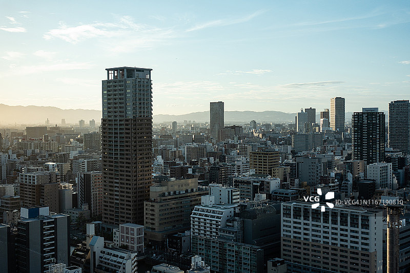 城市在大阪图片素材