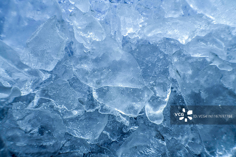 近距离的冰背景图片素材