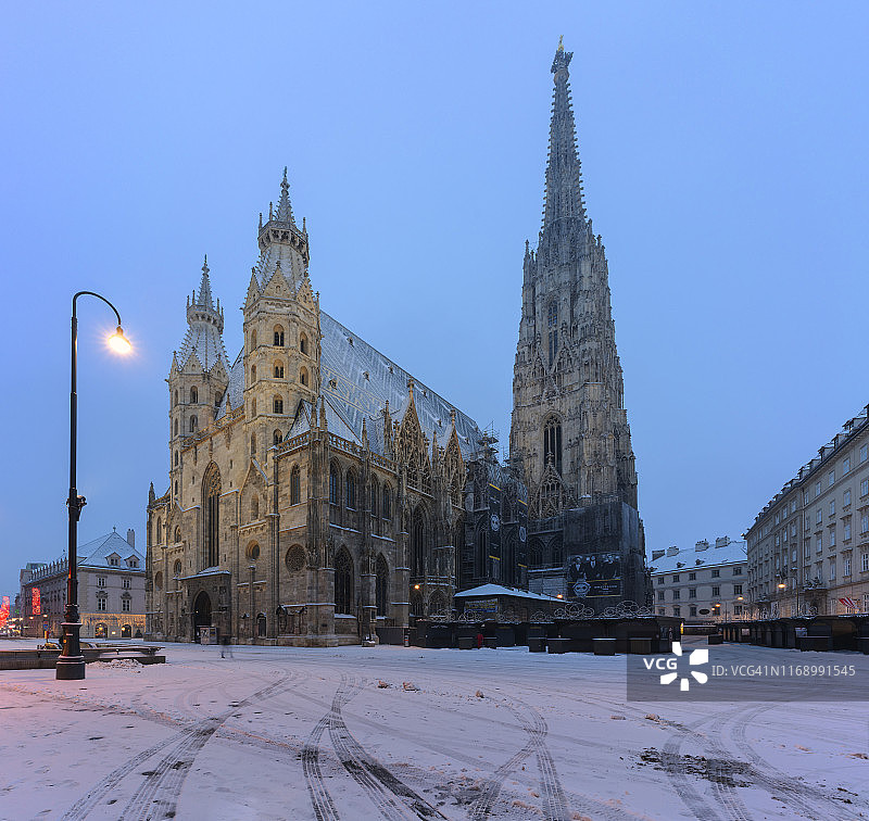 圣斯蒂芬大教堂(Stephansdom)，维也纳图片素材