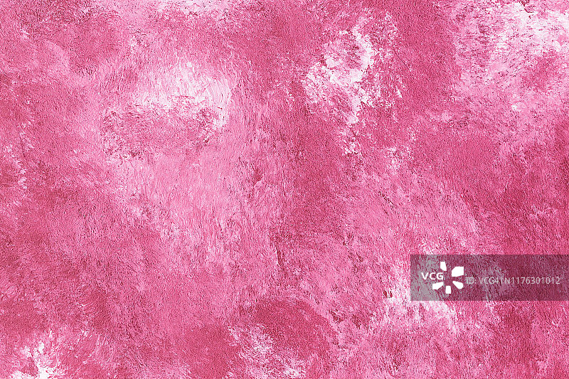 抽象的粉色背景纹理混凝土或石膏手工墙图片素材