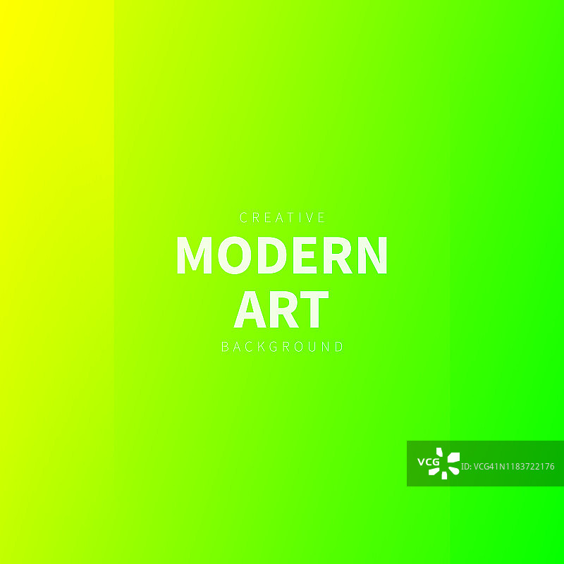 现代抽象背景-绿色渐变图片素材