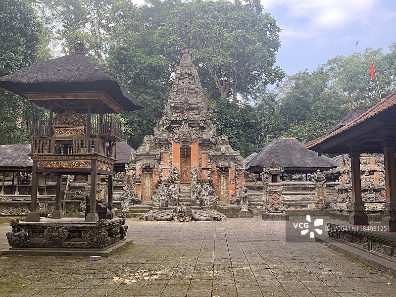 巴厘岛乌布印尼寺庙图片素材