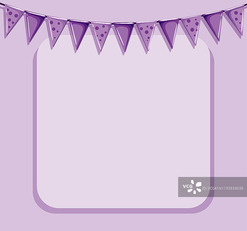 背景模板与紫色的旗帜图片素材