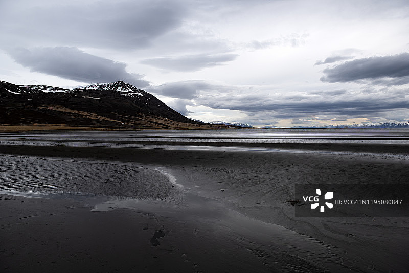 Höfdavatn湖，冰岛西北部图片素材