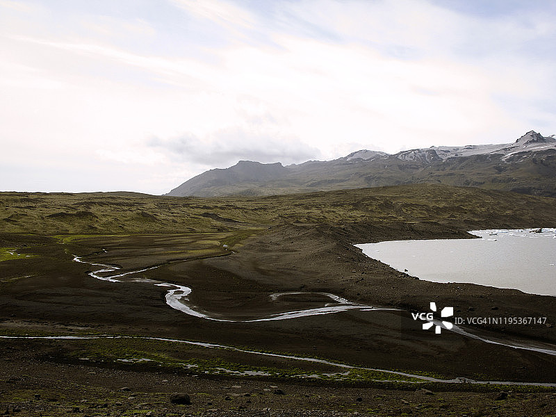 Fjallsárlón冰川，冰岛东部图片素材